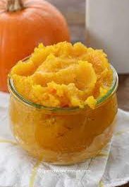 Pumpkin is a cultivar of winter squash that is round