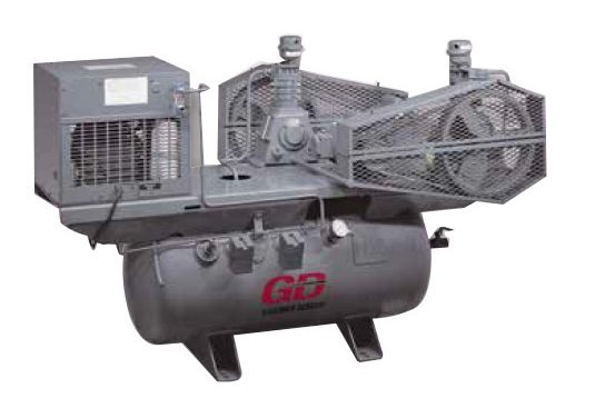 Compressor is a device that increases gas pressure by reducing volume