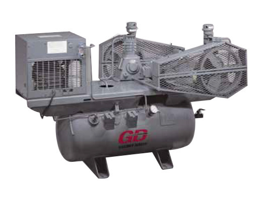 Compressor is a device that increases gas pressure by reducing volume